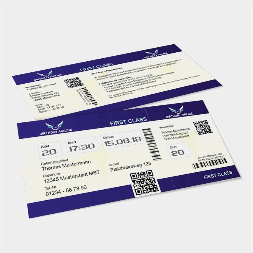 Geburtstagseinladung Ticket Vorlage Großartig Designvorlage Geburtstagseinladung Als Flyer Din Lang Im