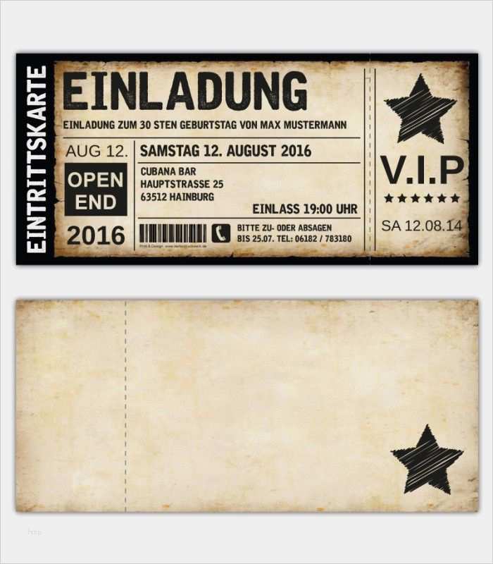 Geburtstagseinladung Ticket Vorlage Wunderbar Die Besten 25 Eintrittskarten Ideen Auf Pinterest
