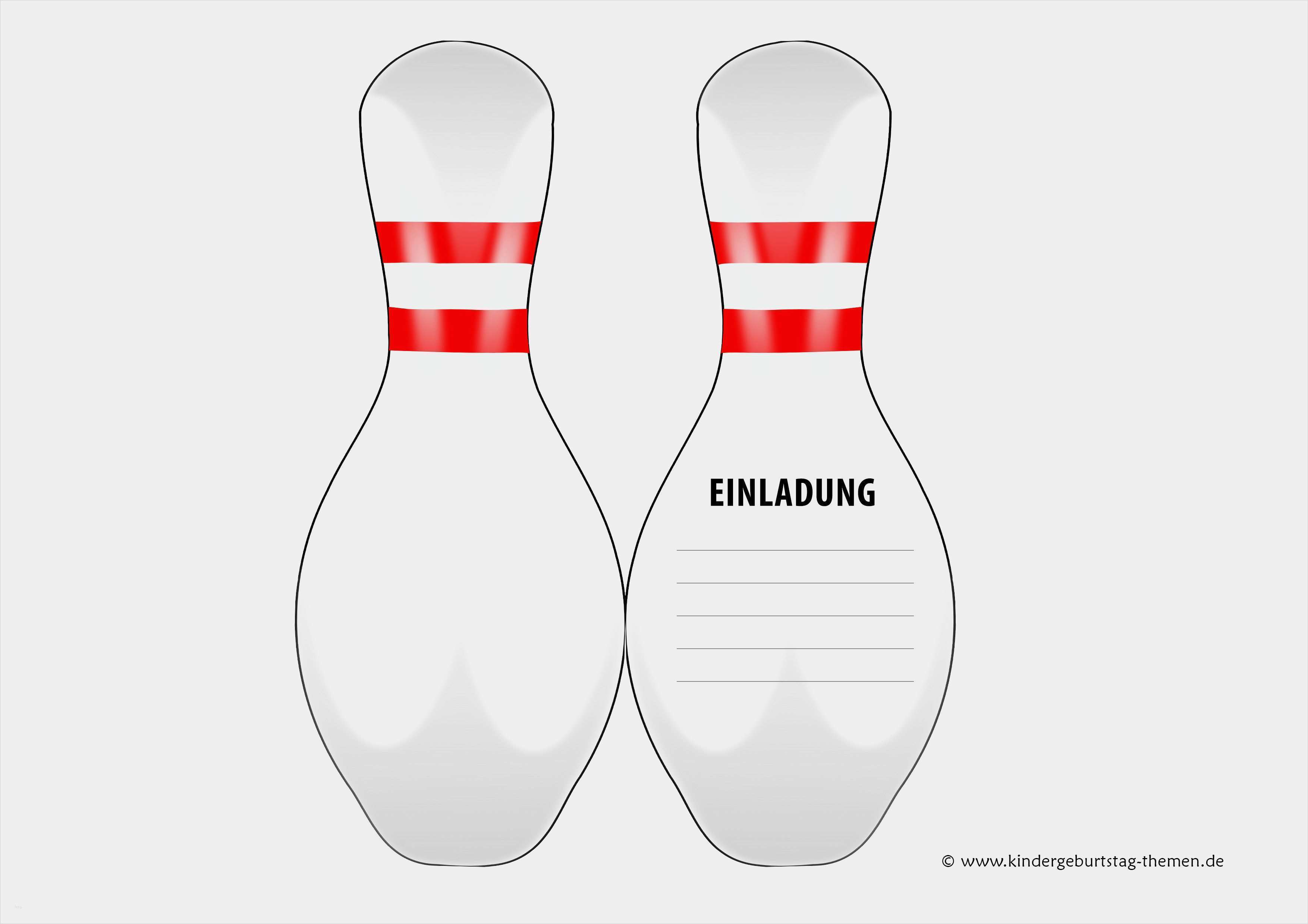 Geburtstagseinladung Vorlage Openoffice Neu Einladung Kindergeburtstag Kostenlos Drucken Bowling