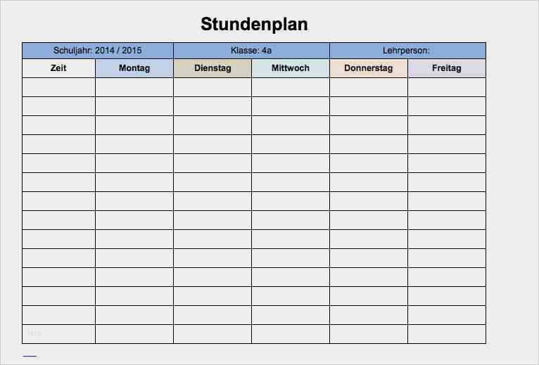 Geburtstagseinladung Vorlage Openoffice Wunderbar Stundenplan Vorlage Excel Muster Vorlagechstundenplan