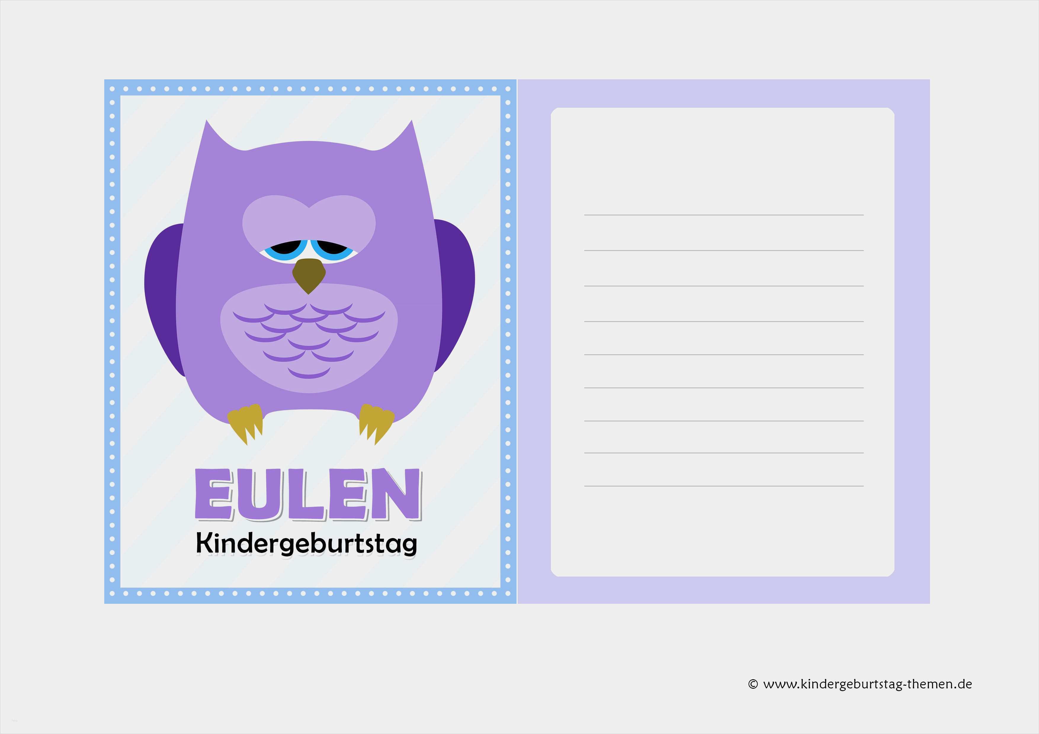Geburtstagseinladung Vorlagen Kindergeburtstag Gratis Schönste Einladungskarten Eule Basteln Vorlage ⋆ Geburtstag