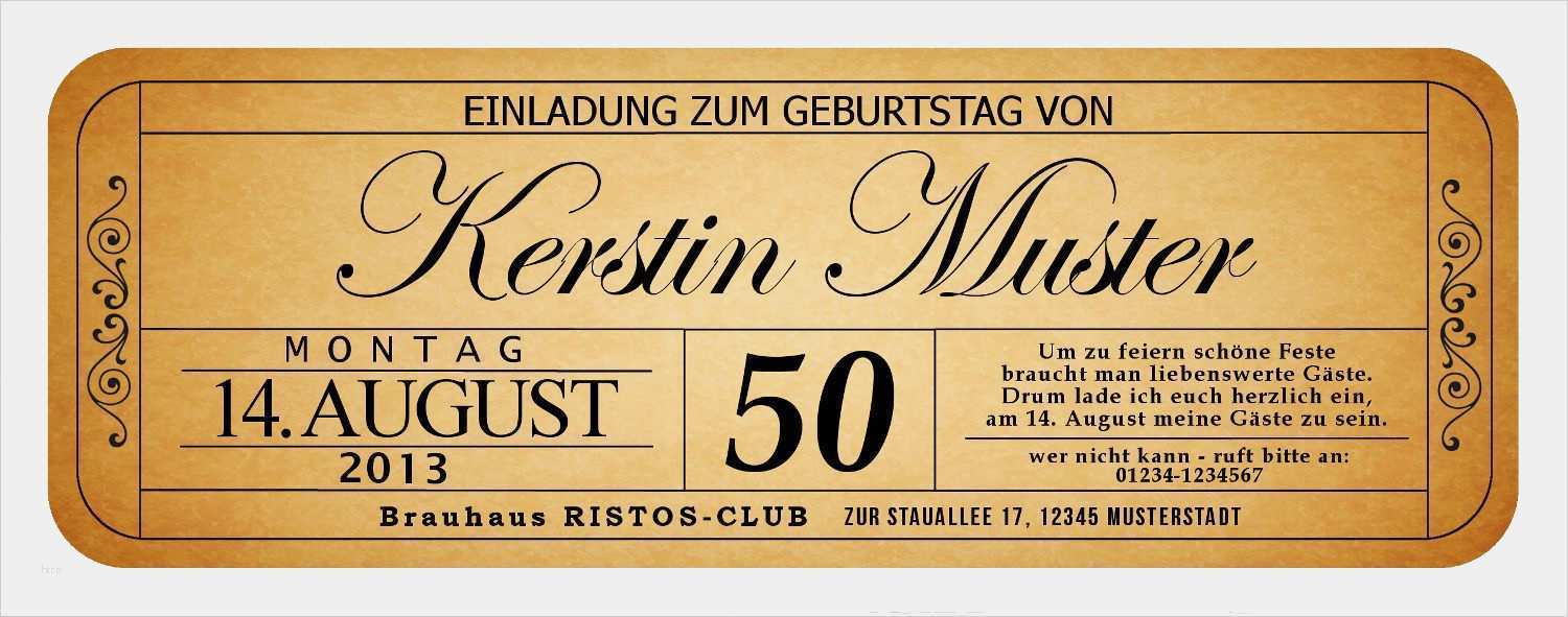 Geburtstagseinladungen 30 Vorlagen Kostenlos Inspiration Einladungen 50 Geburtstag