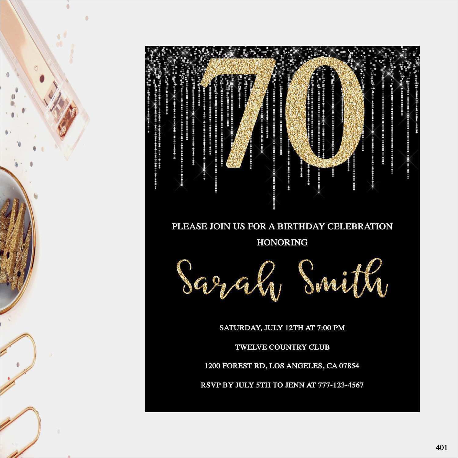 Geburtstagseinladungen 70 Vorlagen Kostenlos Luxus Einladungen Zum 70 Geburtstag Selbst Gestalten