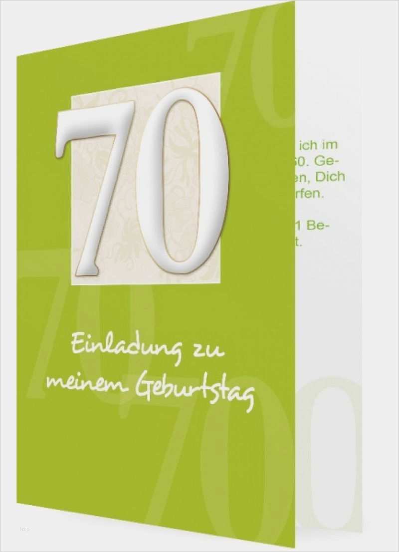Geburtstagseinladungen 70 Vorlagen Kostenlos Neu Einladungskarten Zum 70 Geburtstag Einladungskarten Zum