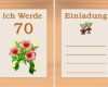 Geburtstagseinladungen Vorlagen Zum Ausdrucken Bewundernswert Einladungskarten Zum 70 Geburtstag Kostenlos Zum