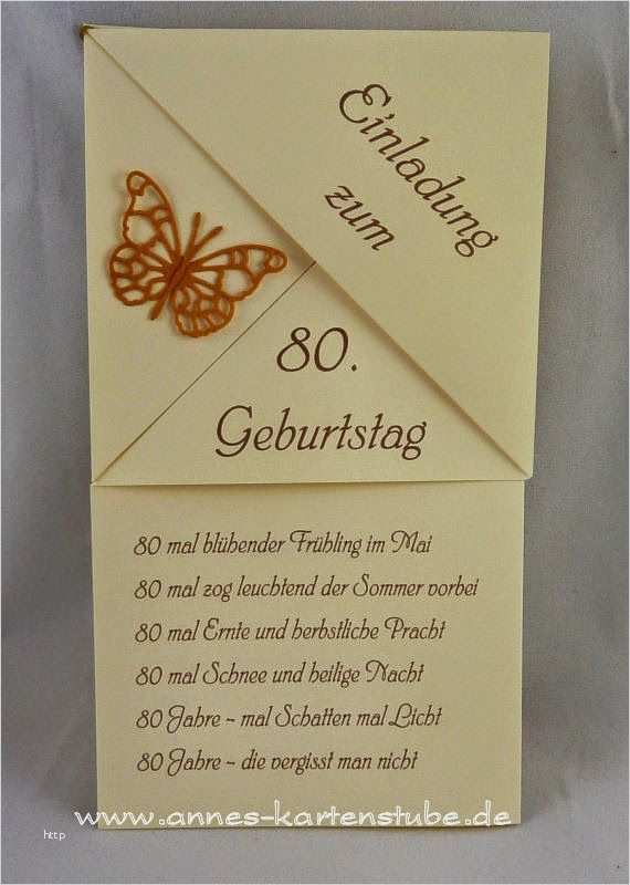 Geburtstagseinladungskarten Selber Basteln Vorlagen Gut Die Besten 25 Einladung 80 Geburtstag Ideen Auf