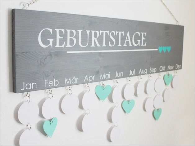 Geburtstagskalender Basteln Vorlagen Angenehm Die 25 Besten Ideen Zu Geburtstagskalender Auf Pinterest