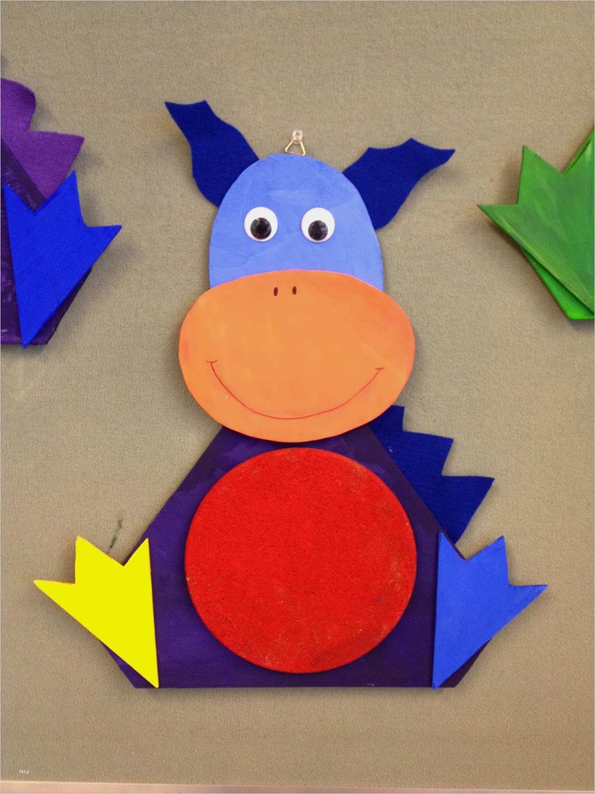 Geburtstagskalender Basteln Vorlagen Bewundernswert Klassenkunst Drachen Pinnwand