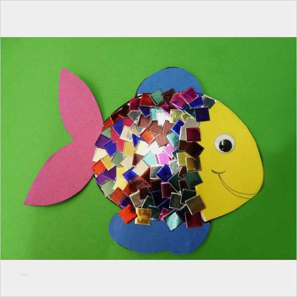 Geburtstagskalender Basteln Vorlagen Wunderbar Eine tolle Anleitung Zum Fische Basteln Im Kindergarten