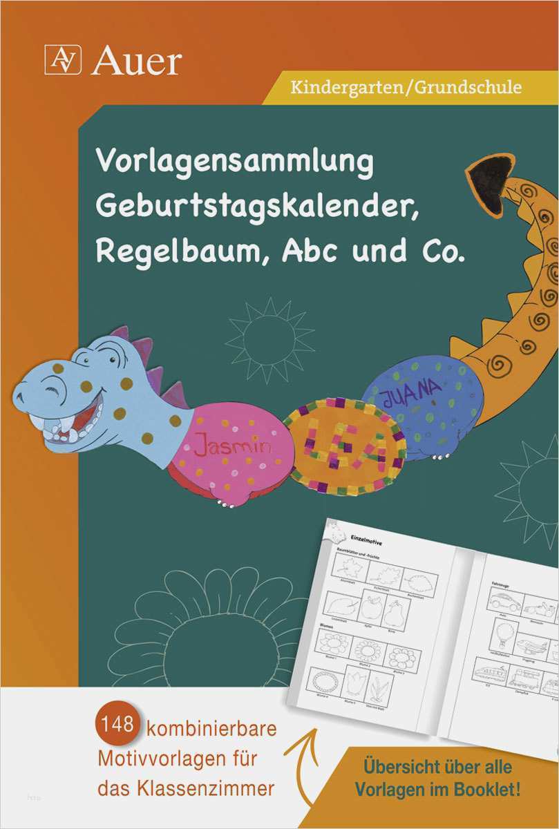 Geburtstagskalender Grundschule Vorlage Best Of Vorlagen Geburtstagskalender Regelbaum Abc U Co · Auer
