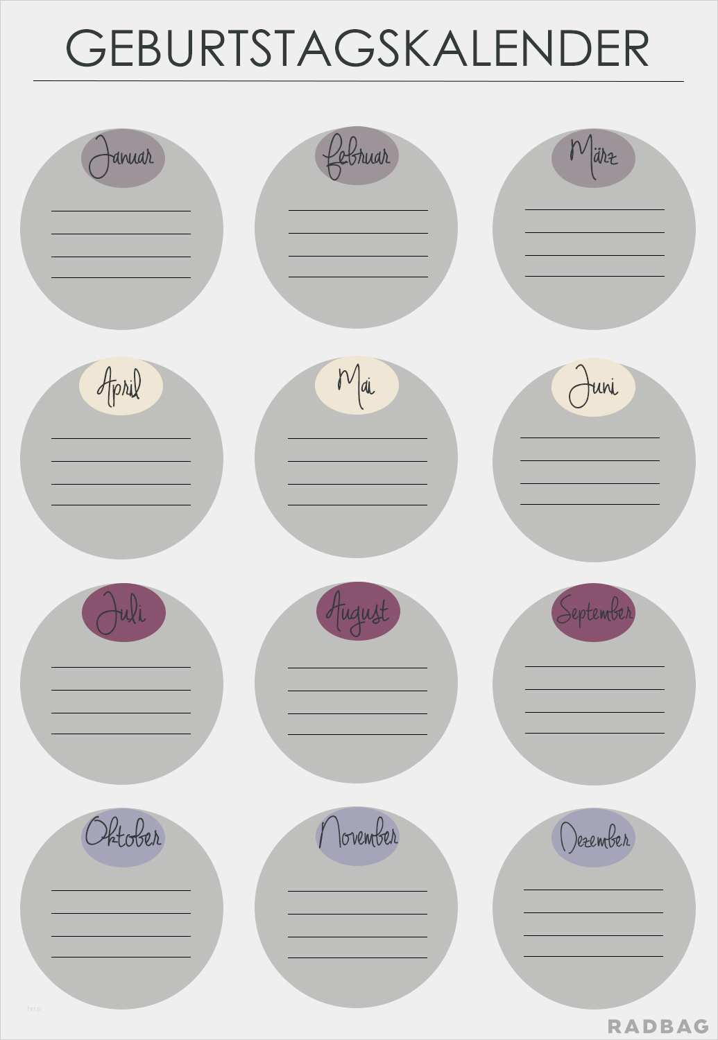 Geburtstagskalender Schule Vorlage Beste Geburtstagskalender Zum Ausdrucken Free Printable
