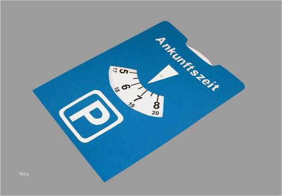 Geburtstagskarte Basteln Vorlage Elegant Parkscheibe Selbst Basteln – Vorlage