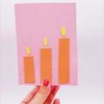 Geburtstagskarte Basteln Vorlage Hübsch Geburtstagskarte Basteln Aus Moosgummi