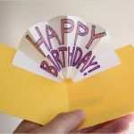 Geburtstagskarte Basteln Vorlage Wunderbar Geburtstagskarten Basteln 30 tolle Ideen Mit Anleitung