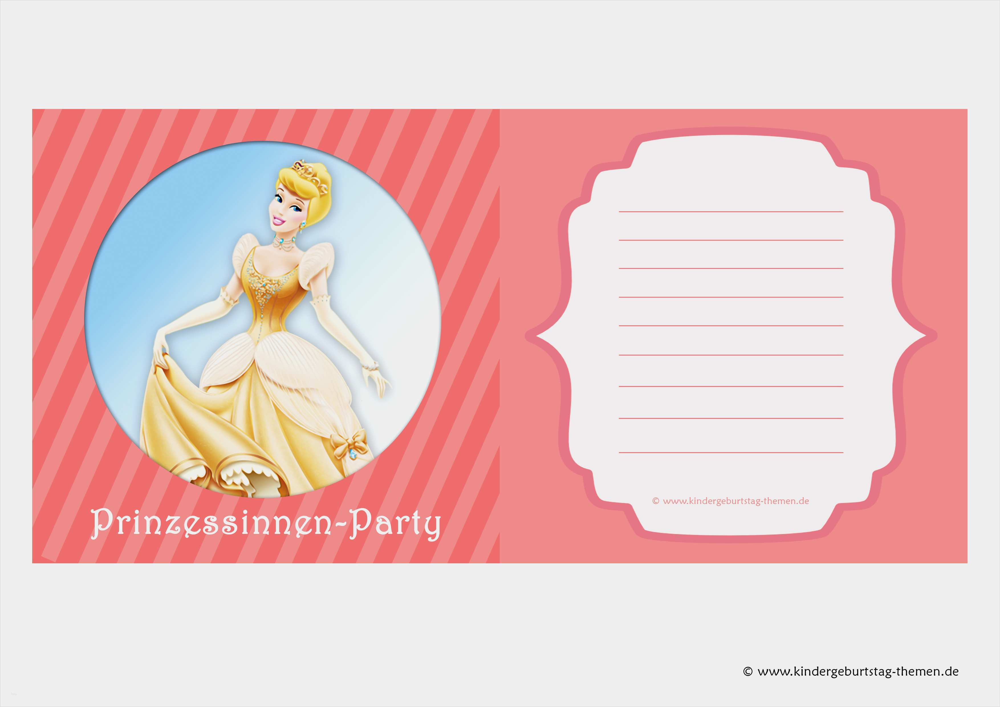 Geburtstagskarte Einladung Vorlage Inspiration Prinzessin Einladung Vier Kostenlose Vorlagen Zum Ausdrucken