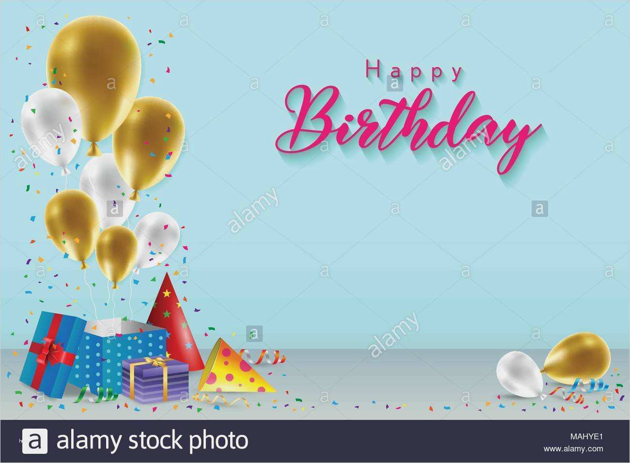 Geburtstagskarte Photoshop Vorlage Cool Background Feliz Aniversario