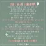 Geburtstagskarte Schreiben Vorlage Inspiration Liebe Beste Freundin Du Bist Person Mit Der Ich Zu