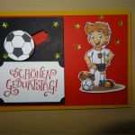 Geburtstagskarte Selber Basteln Vorlage Beste Geburtstagskarte Fussball Selber Basteln