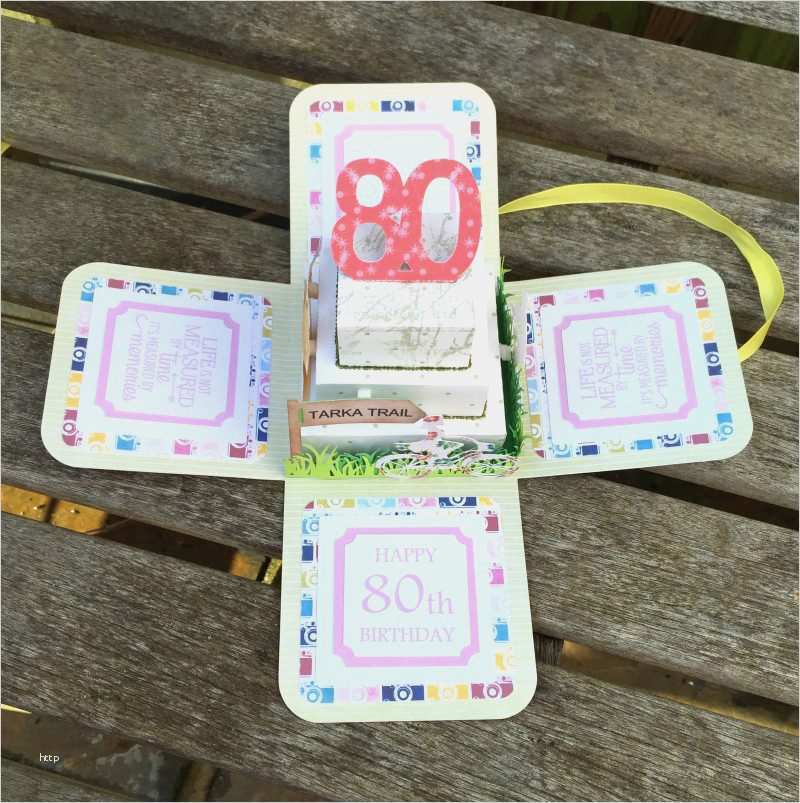 Geburtstagskarte Selber Basteln Vorlage Neu Geburtstagskarten Basteln Pop Up Karte Recycling Basteln