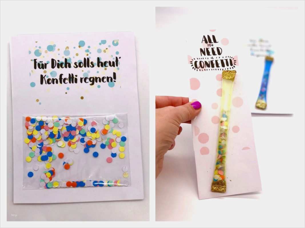 Geburtstagskarten Selber Drucken Vorlagen Erstaunlich Geburtstagskarte Zum Ausdrucken Selber Machen Mit Konfetti