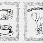 Geburtstagskarten Selber Drucken Vorlagen Inspiration Ausmalbilder Geburtstag Vorlagen