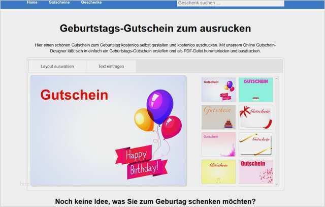 Geburtstagskarten Selber Drucken Vorlagen Neu Kostenlose Gutschein Vorlagen Für Jeden Anlass Zum Selber