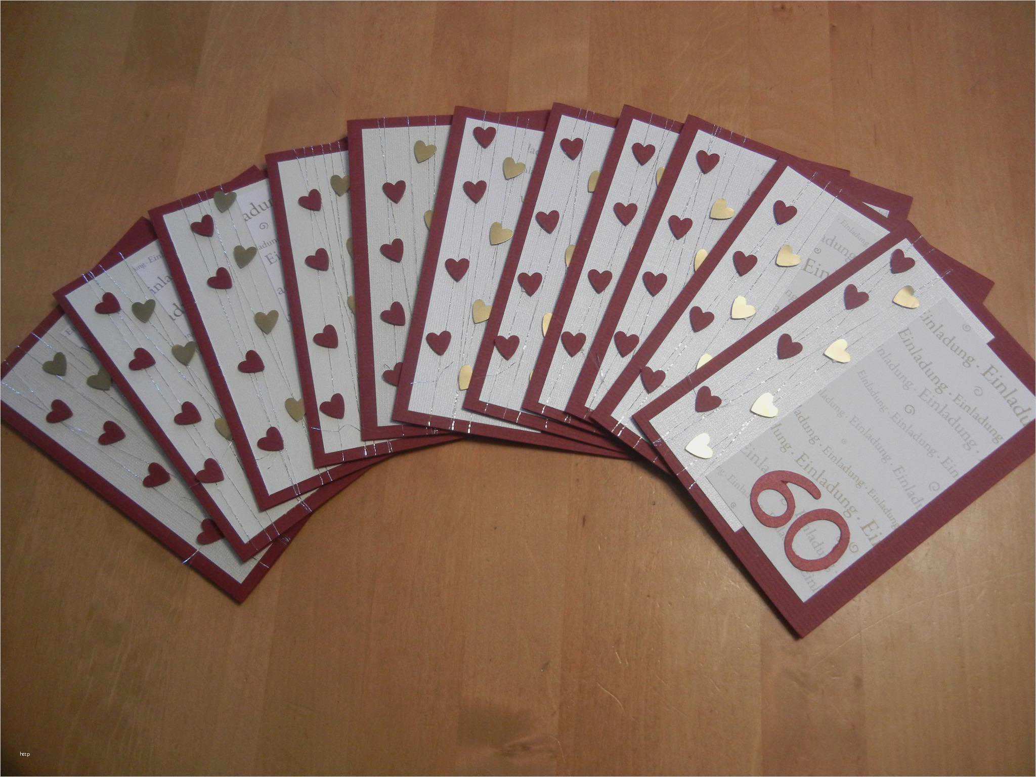 Geburtstagskarten Selber Gestalten Vorlagen Bewundernswert Einladungskarten 60 Geburtstag