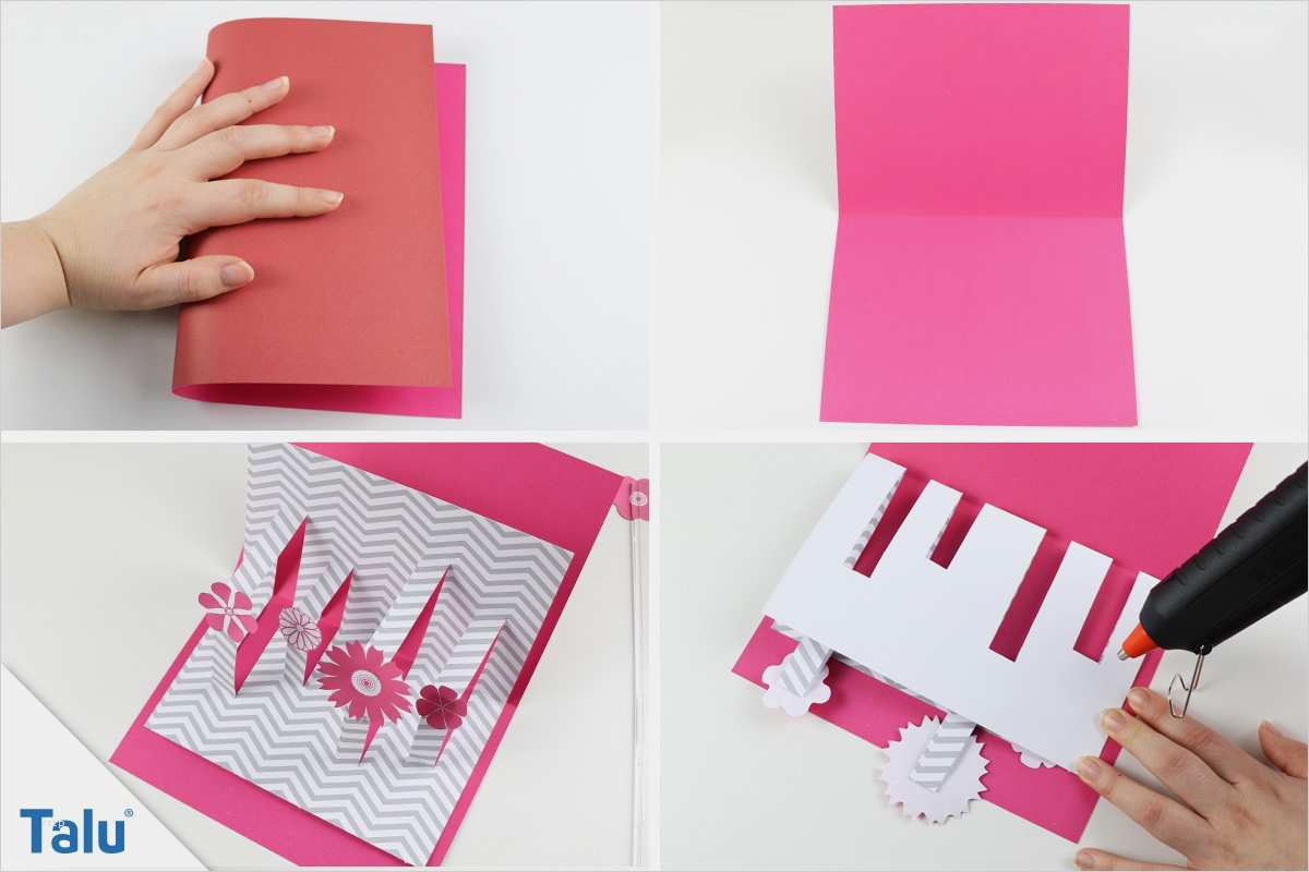 Geburtstagskarten Selber Machen Vorlagen Schön Pop Up Karten Basteln 3 Ideen Mit Anleitung Und Vorlage