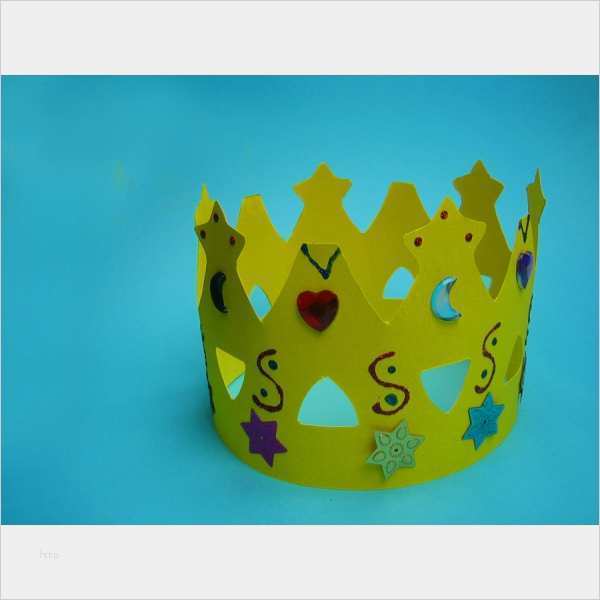 Geburtstagskrone Vorlage Ausdrucken Einzigartig Eine Krone Basteln