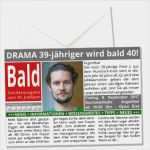 Geburtstagszeitung Vorlage Kostenlos Elegant Geburtstagseinladung Zeitung