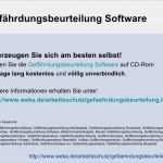 Gefährdungsanalyse Vorlage Angenehm Gefährdungsbeurteilung software