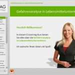 Gefahrenanalyse Haccp Vorlage Erstaunlich E Learning Haccp Risikoanalyse Gefahrenanalyse Lebensmittel