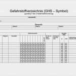 Gefahrstoffkataster Vorlage Ghs Großartig Special Muster Alarmplan Servicebetrieb