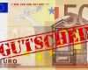 Geld Gutschein Vorlage Cool Banknote Euro Geldschein Gutschein Gestempelt