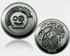 Geocaching Vorlagen Angenehm Steampunk Geocoin Antik Silber Geocoinshop