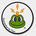 Geocaching Vorlagen Beste Signal the Frog &quot;geocacher On tour&quot; Aufkleber