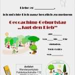 Geocaching Vorlagen Elegant Einladungskarten Geburtstag Download