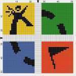Geocaching Vorlagen Erstaunlich Geocaching Logo Cross Stitch Borduren Zelf Gemaakt