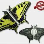 Geocaching Vorlagen Großartig Schmetterling &quot;schwalbenschwanz&quot; Geocoin Silber Xl