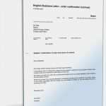 Geschäftsbrief Englisch Vorlage Großartig Auftragsbestätigung Auf Englisch order Confirmation