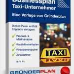 Geschäftskonzept Vorlage Süß Businessplan Taxi Unternehmer • De Businessplan Download