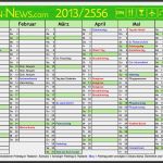 Geschäftspapier Vorlage Word Schönste Kalender Thailand 2013 2556 Zum Download Und Ausdrucken