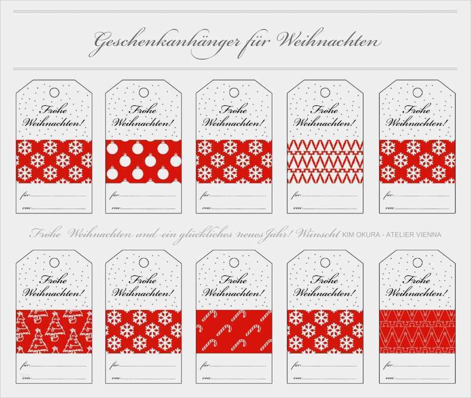 Geschenkanhänger Basteln Vorlagen Erstaunlich Free Christmas Tags Deutsch &quot;frohe Weihnachten&quot; Zum