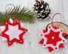 Geschenkanhänger Basteln Vorlagen Süß Weihnachtliche Geschenkanhänger Baumschmuck Basteln