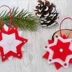 Geschenkanhänger Basteln Vorlagen Süß Weihnachtliche Geschenkanhänger Baumschmuck Basteln