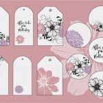 Geschenkanhänger Vorlage Zum Ausdrucken Schönste Diy Geschenkanhänger Zum Muttertag Basteln Miomodo Diy Blog