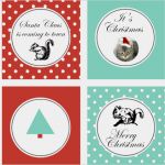 Geschenkanhänger Vorlagen Kostenlos Erstaunlich Kostenlose Geschenkanhänger Weihnachtssticker