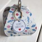 Geschenkbox Basteln Vorlage Bewundernswert Schnelles Dankeschön Geschenk Geschenkbox Basteln Inkl