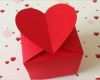 Geschenkbox Basteln Vorlage Erstaunlich Herzschachtel Ohne Kleben Basteln Druckvorlage & Anleitung
