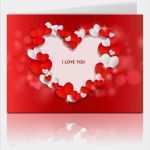 Geschenkkarte Vorlage Neu Zum Valentinstag